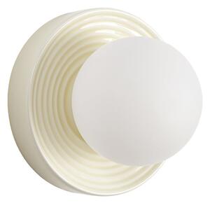 Lampa Ścienna Lindby, Harriet, ściemnialny, beżowy, salon, ceramika, nowoczesny