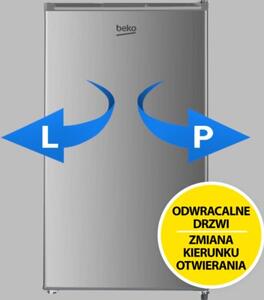 Lodówka BEKO b100 RS9051PN MinFrost LED 85cm Srebrna