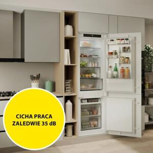 Lodówka Candy CNBQT3518E Total No Frost Circle Fresh Szuflada na owoce i warzywa