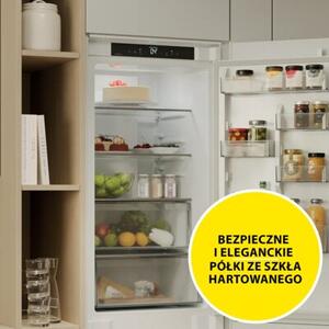 Lodówka Candy CNBQT3518E Total No Frost Circle Fresh Szuflada na owoce i warzywa