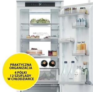 Lodówka Haier HBQW7519D Total No Frost Panorama Light Szuflada Humidity Zone