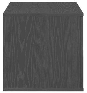 Szafka do przechowywania 2 szt. czarny dąb 127 x 41 x 40 cm