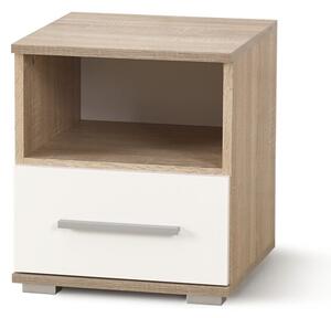 Szafka nocna LIMA SN1 dÄ b sonoma/biaÅa