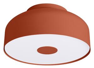 Pomarańczowa lampa sufitowa ø 30 cm Blacko – Sollux