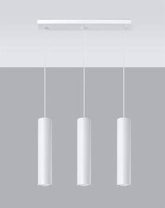 Lampa Wisząca LAGOS 3 biały - Lampa wisząca \ Biały \ 90 || 15 \ 3 (listwa)
