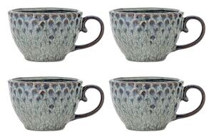 Szare filiżanki ceramiczne zestaw 4 szt. 365 ml Katrina – Bloomingville