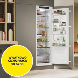 Lodówka Candy CML5518EVWL Szuflada świeżości Adaptive Humidity Zone