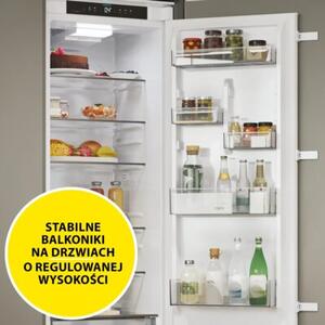 Lodówka Candy CML5518EVWL Szuflada świeżości Adaptive Humidity Zone