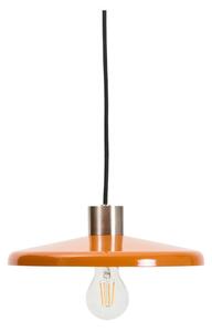 Pomarańczowa lampa wisząca z metalowym kloszem Nuvira – Kave Home