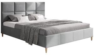 Dwuosobowe łóżko z zagłówkiem do sypialni 180x200 Bennet - 48 kolorów