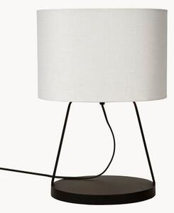 Lampa stołowa z lnianym kloszem Lee