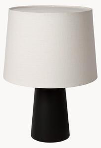 Lampa stołowa z lnianym kloszem i funkcją przyciemniania Frieda