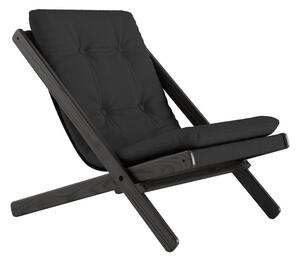 Fotel składany Karup Design Boogie Black/Grey