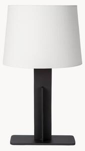 Lampa stołowa z lnianym kloszem Lulu