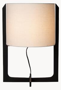 Lampa stołowa z lnianym kloszem Obidos