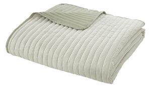 Zielona narzuta pikowana 220x230 cm Stripe – Catherine Lansfield