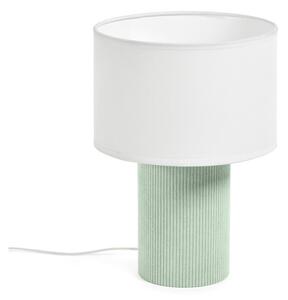 Biało-turkusowa lampka dziecięca Bianella – Kave Home