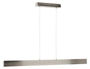 Lampa wisząca LED w kolorze srebra z metalowym kloszem Boadella – Kave Home
