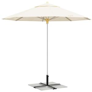 Podstawa parasola do słupków 25–50 mm czarny