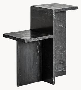 Stolik pomocniczy z marmuru Marquina