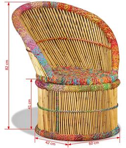 Drewniany fotel wypoczynkowy - Zeng