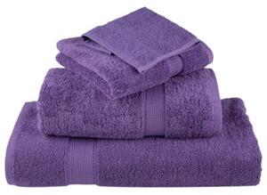 Ręczniki myjące premium solund 4 szt. fioletowe 30x30 cm 600 GSM