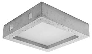 Kwadratowy plafon betonowy loft - S182-Neltos