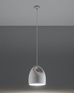Lampa wisząca ceramiczna BUKANO biała - Bukano