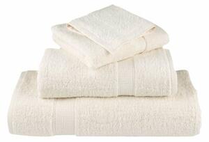 Ręczniki premium solund 10 szt., kremowe, 80x200 cm, 600 g/cm²