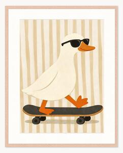 Oprawiony druk cyfrowy Cool Duck, różne rozmiary