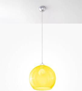 Lampa wisząca BALL żółta - Żółty