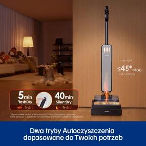 Odkurzacz mopujący TINECO Floor One S9 Scientist Complete aktywne mycie, separacja wody