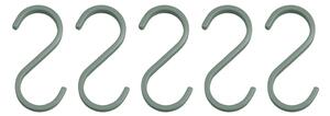 Jasnozielone wiszące metalowe haczyki zestaw 5 szt. Hang-it – Mette Ditmer Denmark