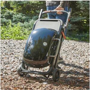 Grill ogrodowy gazowy WEBER Traveler 1501742 Zamykany, żeliwny ruszt, półki boczne, termometr