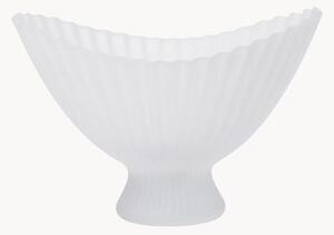 Misa dekoracyjna ze szkła dmuchanego Fountain, S 28 cm