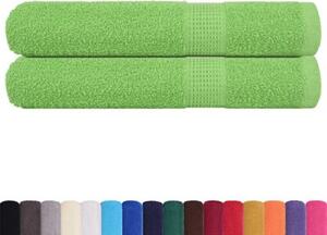 Ręczniki, frogn, 2 szt, zielone jabłko, 100x200 cm, 360 g/m²
