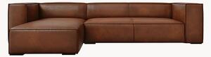 Sofa narożna ze skóry Turin