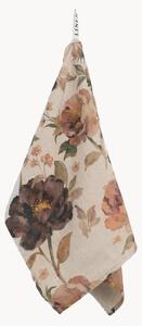 Ręcznik kuchenny z lnu Vintage Roses