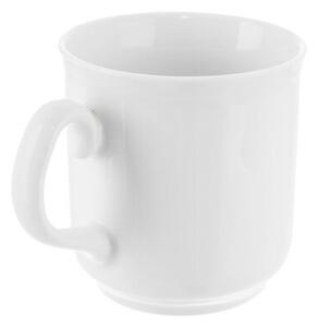 Kubek porcelanowy biały MONA 400 ml