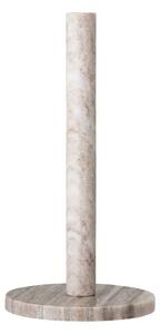 Marmurowy stojak na ręczniki papierowe w naturalnym kolorze ø 15 cm Emy – Bloomingville