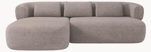 Sofa narożna Bouclé Jenny (3-osobowa)