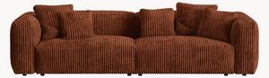 Sofa modułowa o wyglądzie sztruksu Martina (4-osobowa), S 320 cm