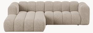 Narożna sofa modułowa z szenilu Lupine (3-osobowa)