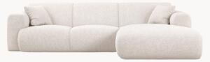 Sofa narożna z szenilu Molino (4-osobowa)