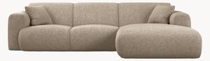 Sofa narożna z szenilu Molino (4-osobowa)