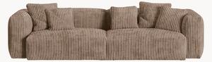 Sofa modułowa o wyglądzie sztruksu Martina (4-osobowa), S 320 cm