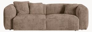 Sofa modułowa o wyglądzie sztrusu Martina (3-osobowa), S 244 cm