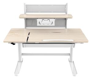 Białe biurko elektryczne - Tobiso 3X