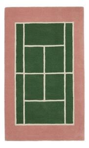 Dziecięcy dywan do zabawy z mieszanki wełny 88x150 cm Tennis – OYOY Mini