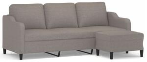 Sofa 3-osobowa z podnÃ³Å¼kiem, taupe, 180 cm, tkaninÄ